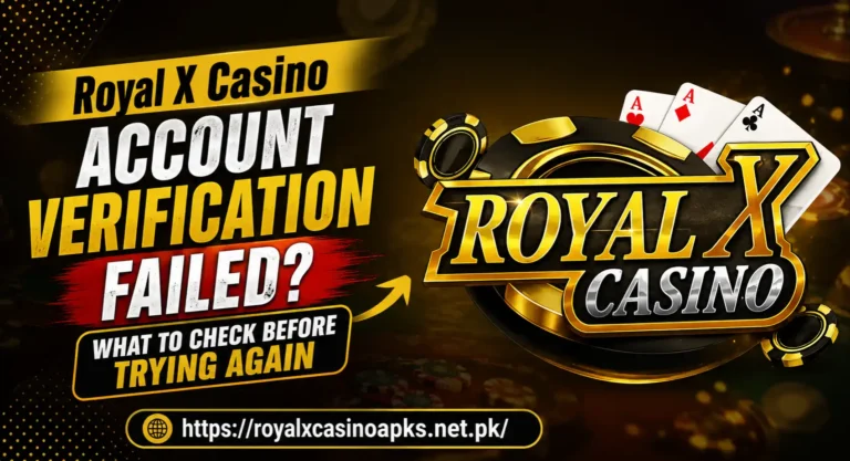 Royal X Casino Account Verification Failed